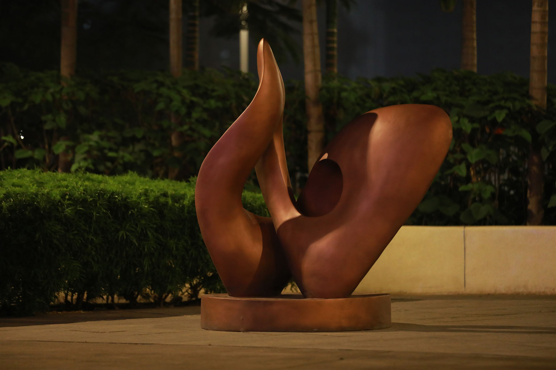 Copper Garden Sculpture By Artefacts