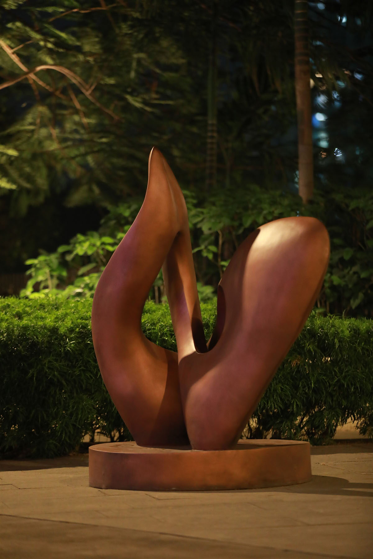 Copper Garden Sculpture By Artefacts