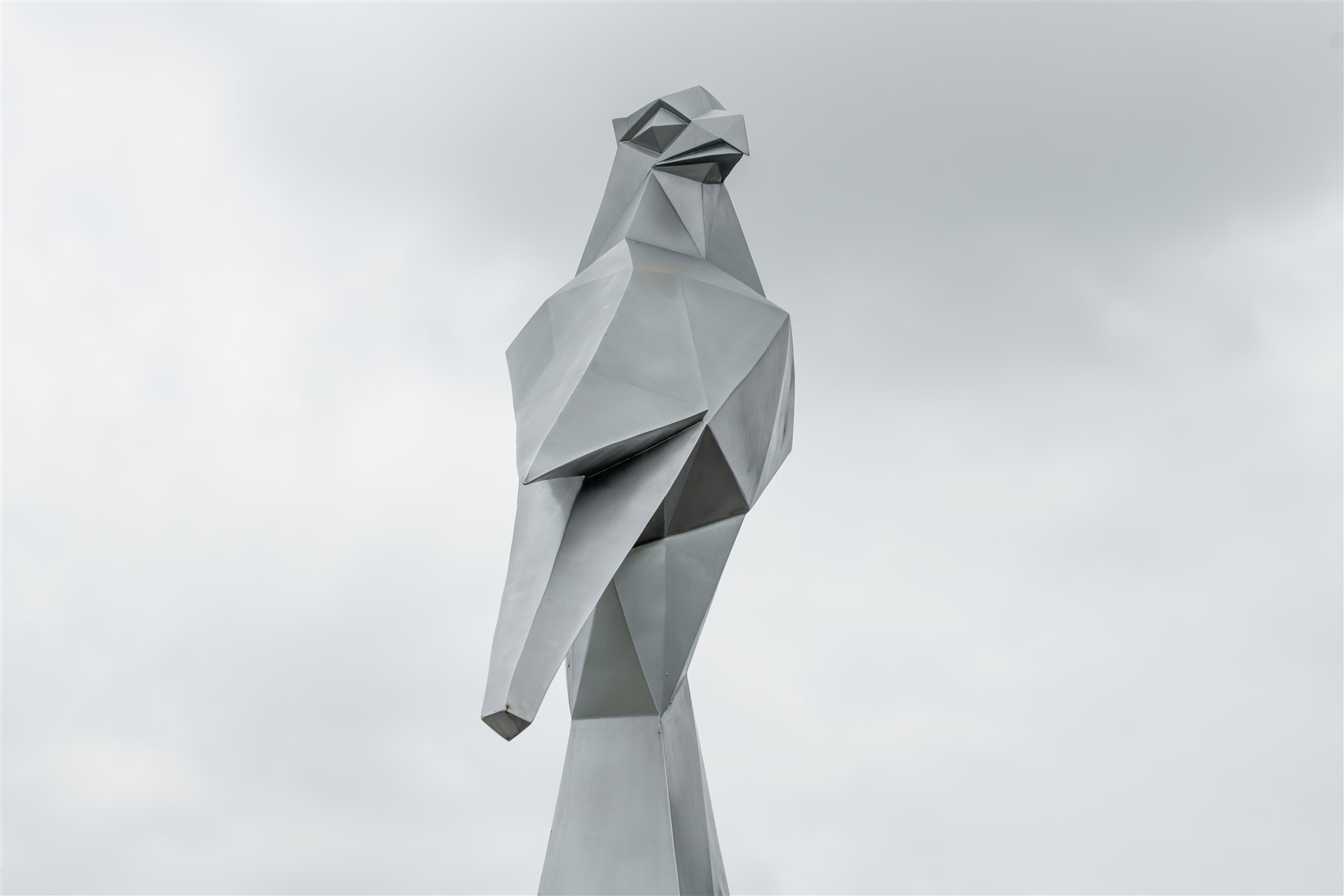 Falcon Stainless Steel Sculpture