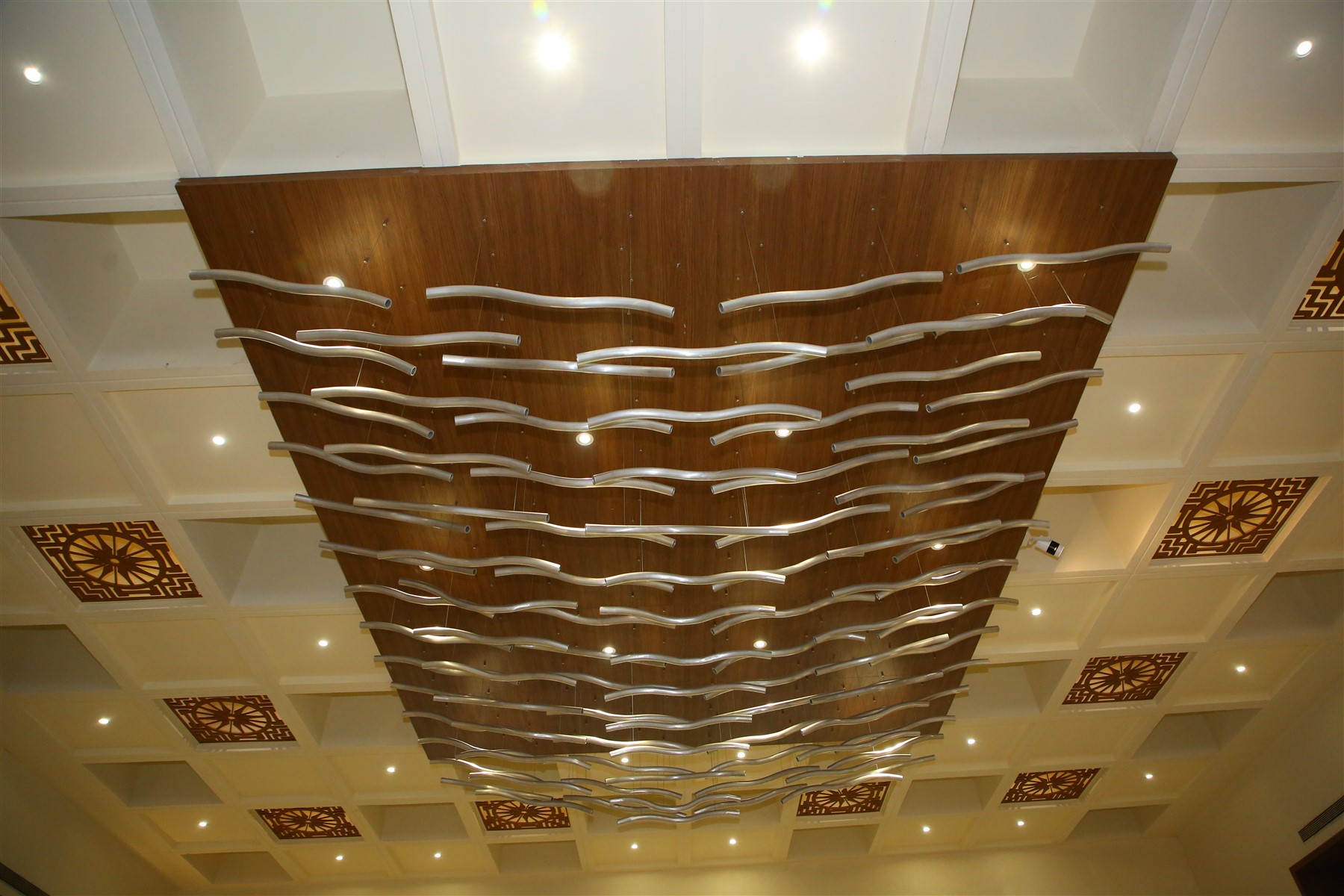 Nalco ceiling sculpture In Aluminium