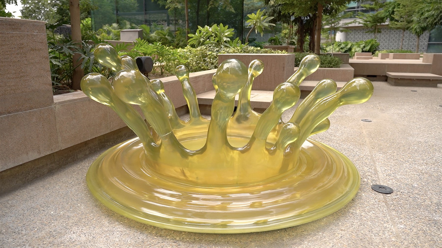 Raindrops Sculpture