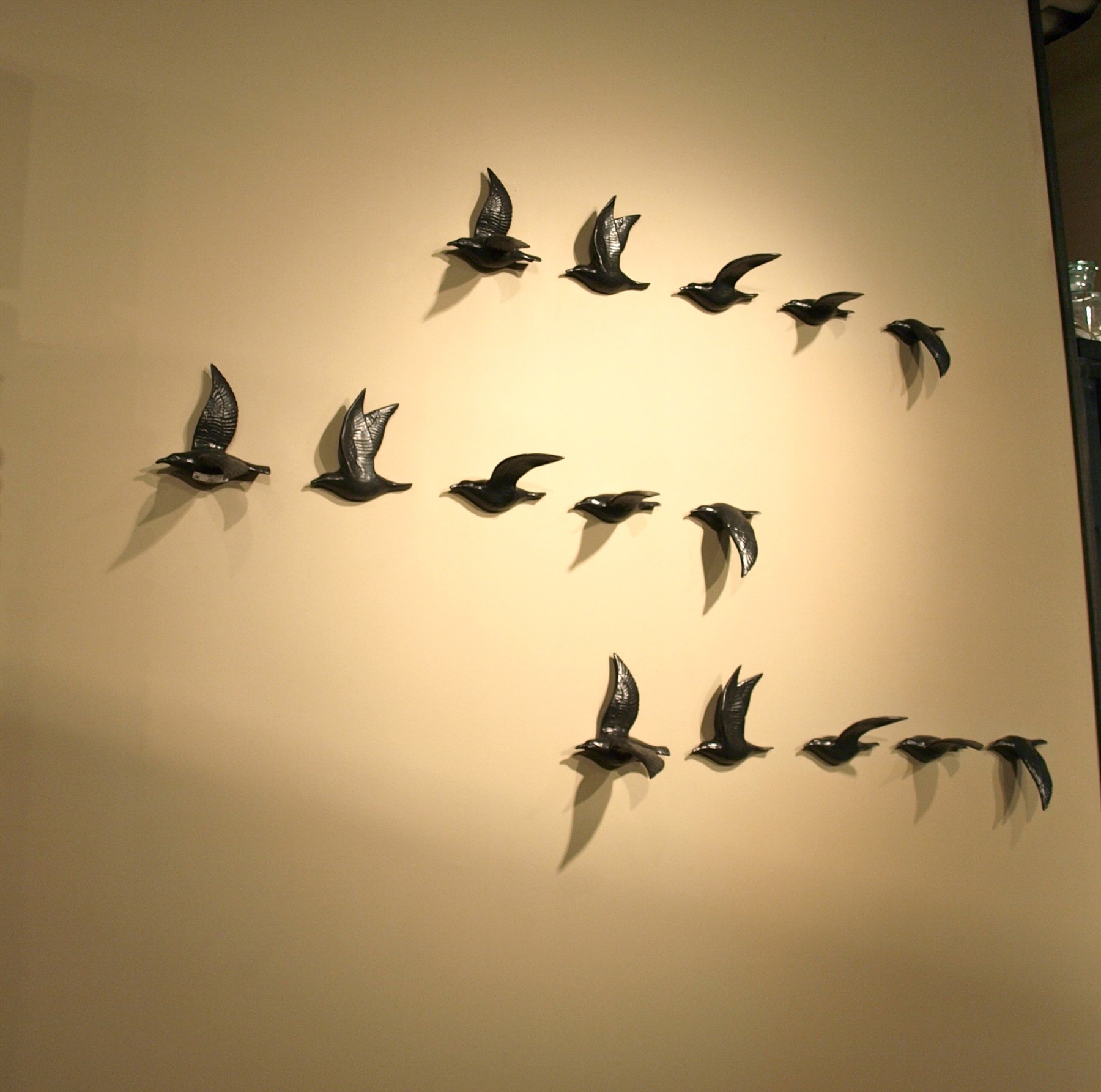 Birds Flying On The wall art