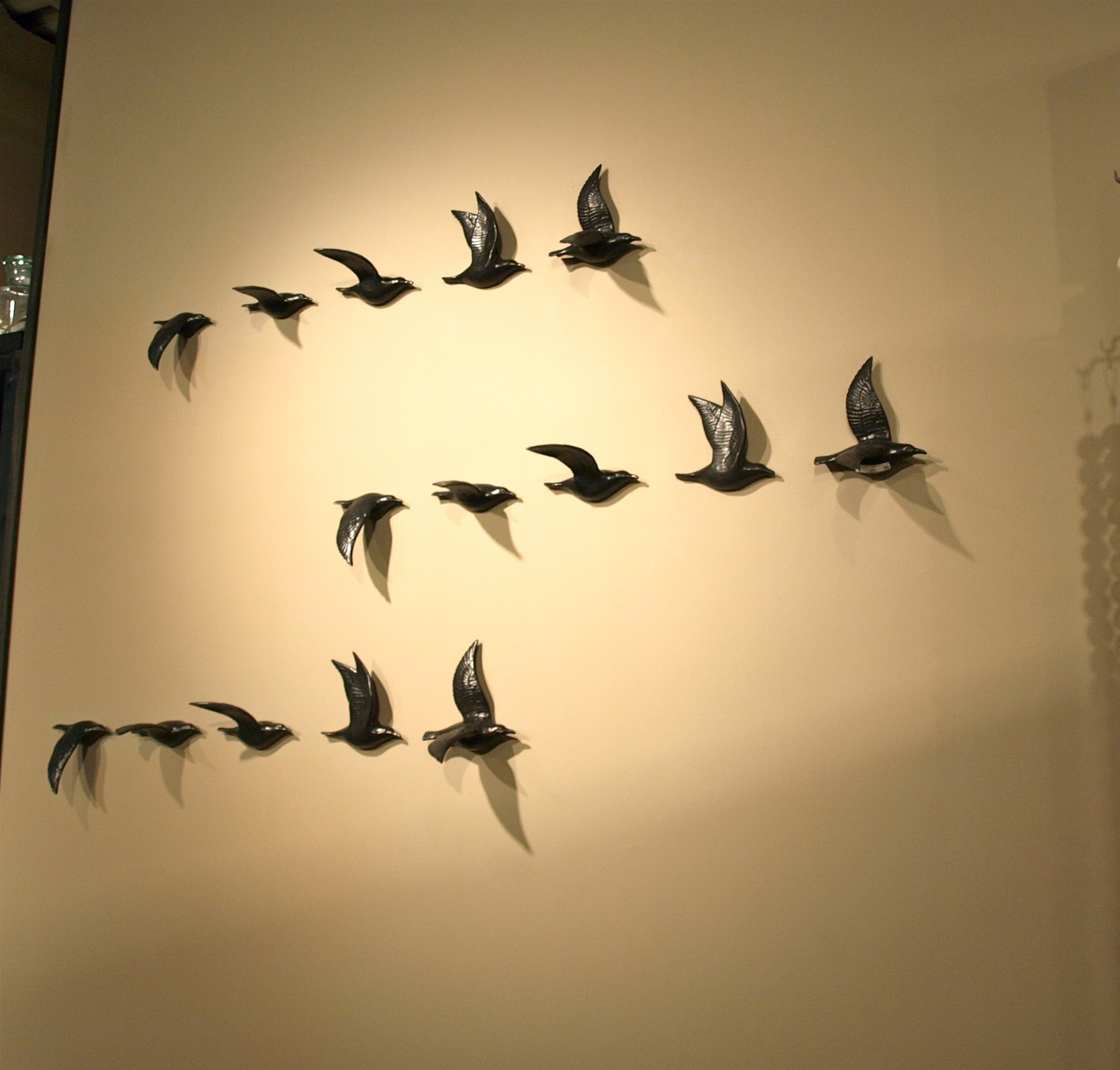 Birds Flying On The wall art