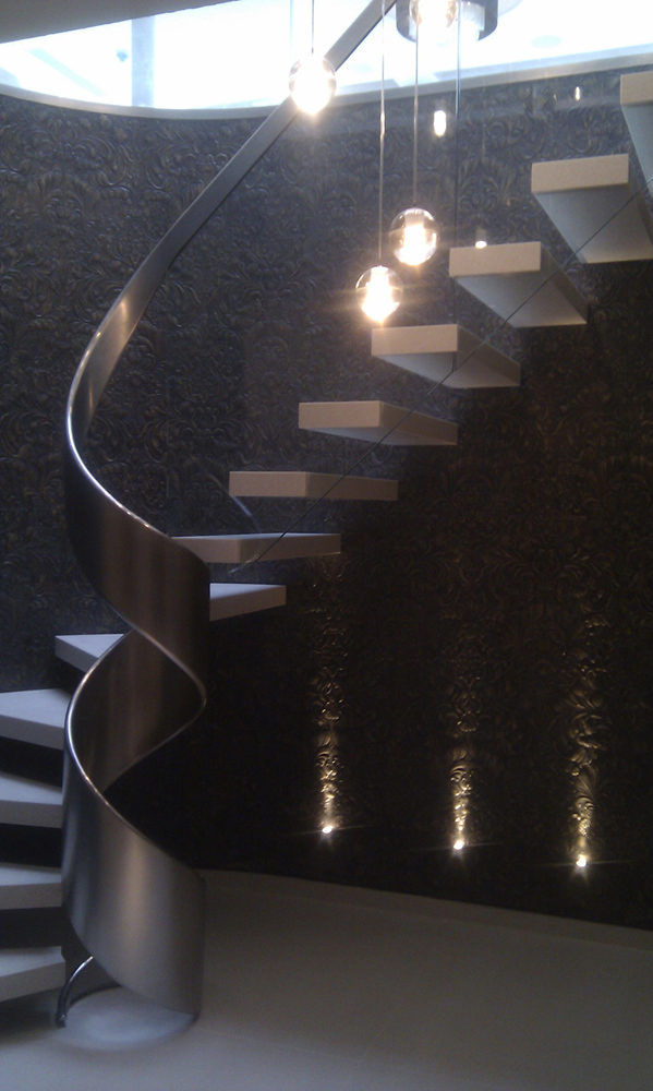 Spiral-Railing Indoor Artwork