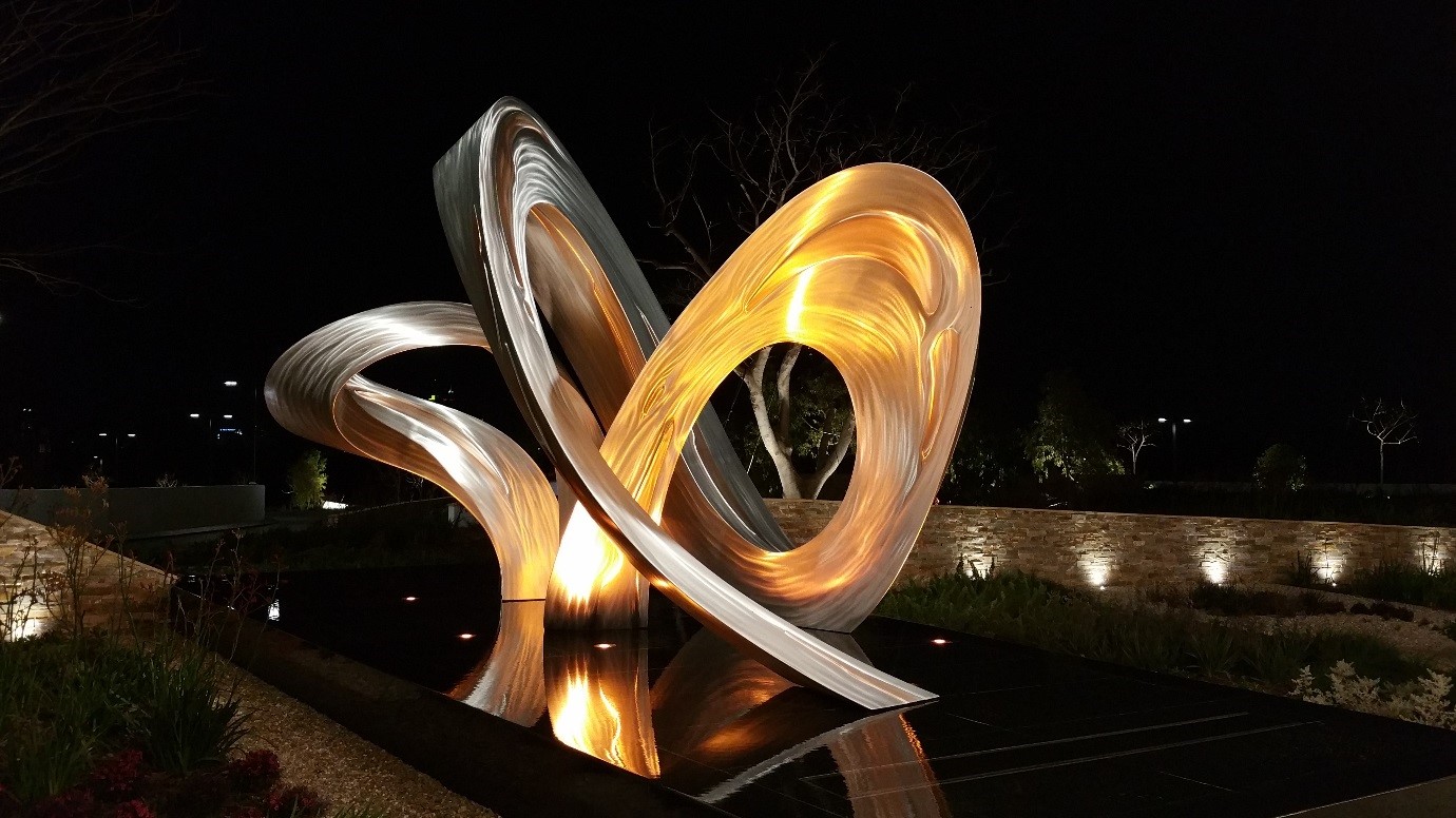 Success Stream Stainless Steel Large Sculpture