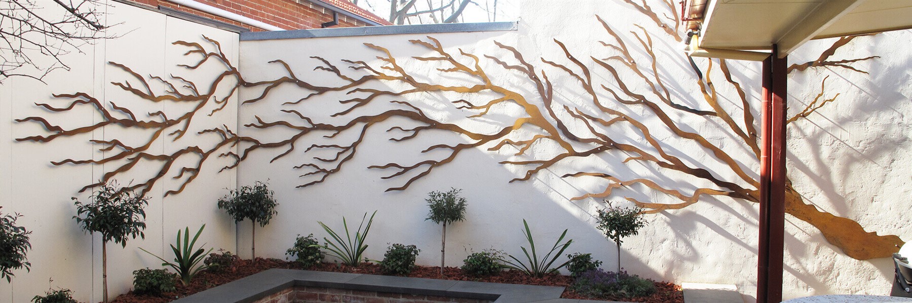 Beautiful Tree Shaped Wall Sculpture