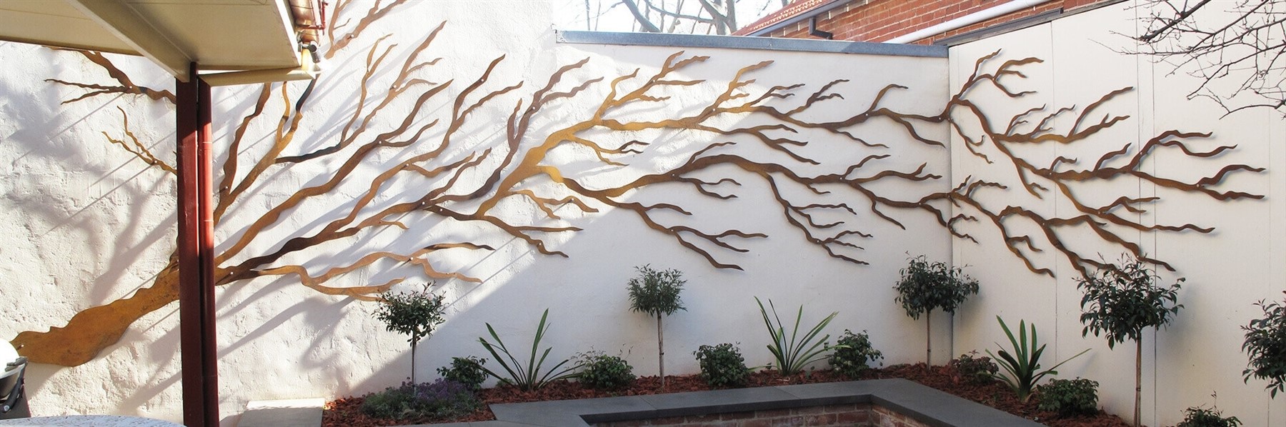 Beautiful Tree Shaped Wall Sculpture