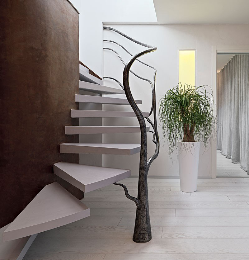 Vine-Railing Indoor Artwork