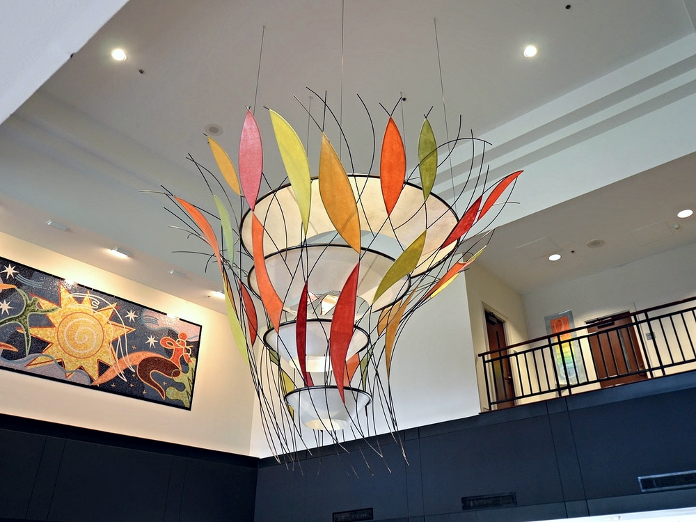 Whirlwind Ceiling Artwork