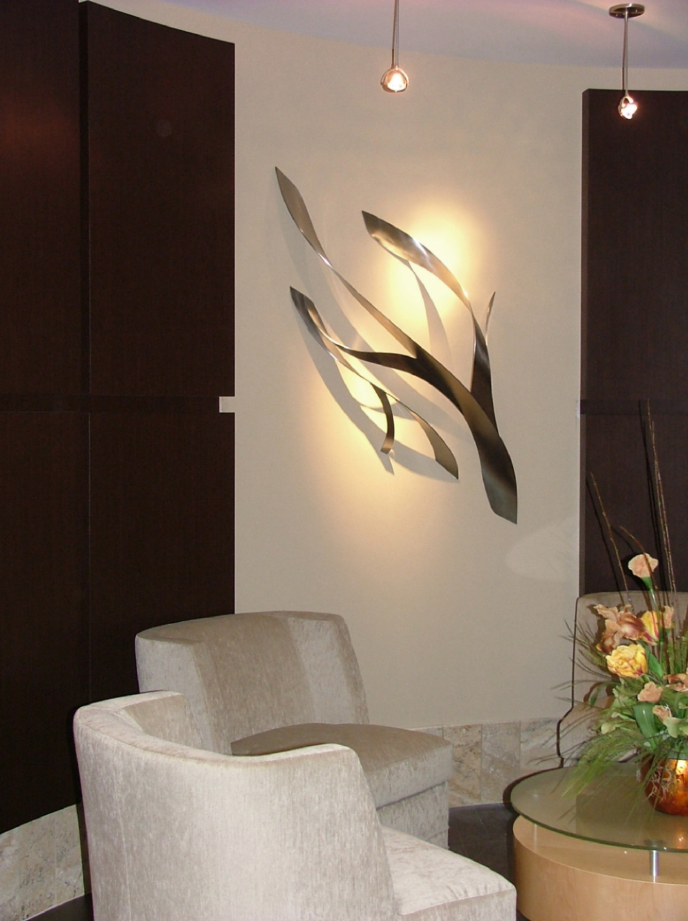 Back Lit Wall Sculptures