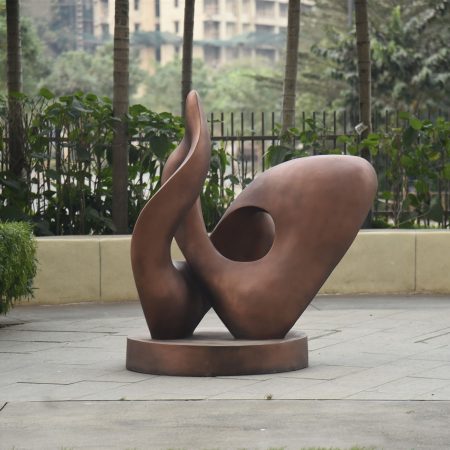 Copper Garden Sculpture By Artefacts