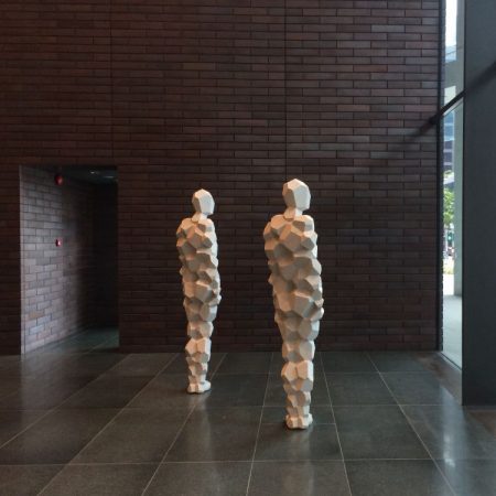 Curiosity Human stones statues
