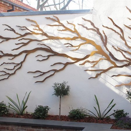 Beautiful Tree Shaped Wall Sculpture